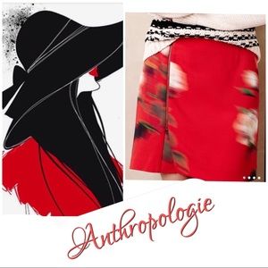Anthropologie Miniskirt